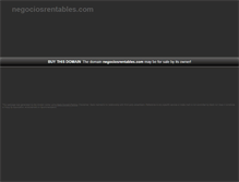 Tablet Screenshot of negociosrentables.com